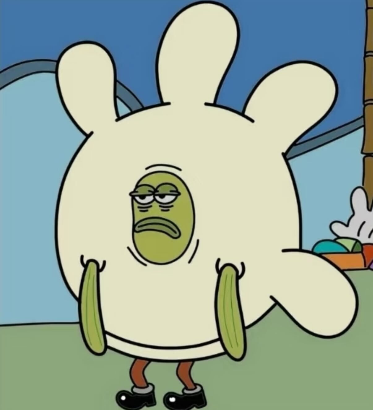 海綿寶寶 比奇堡居民系列 手套魚 毛絨 娃娃 包包 單肩包