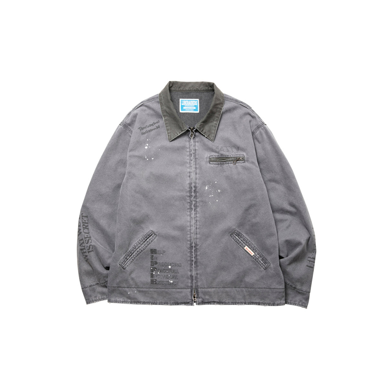 Liberaiders - Garment Dyed Work Jacket - 2 Colors