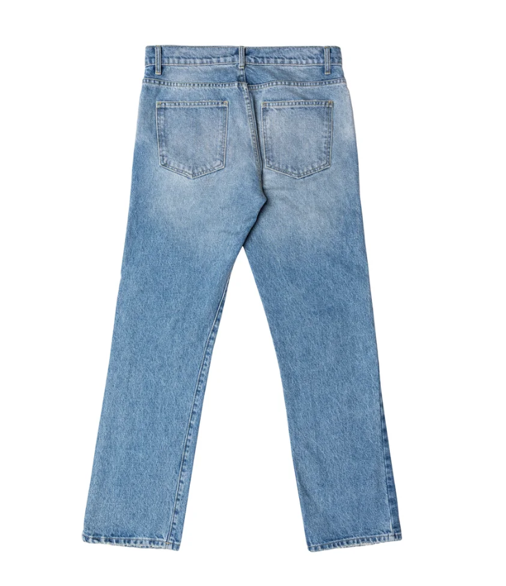 [現貨] MOOJIMOOJI CLASSIC 5 POCKET DENIM | AGED MID INDIGO