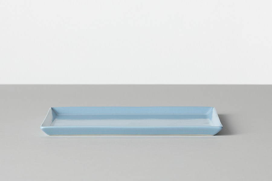 BARBAR(馬場商店)-HASAMI 方形盤 淺藍