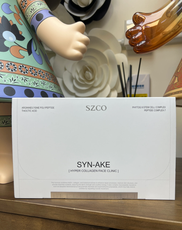 MK31 SZCO 膠原肉毒肽貼骨面膜 SZCO SYN-AKE [HYPER COLLAGEN FACE CLINIC (凍幹膠原片+肉毒肽啟動液)*3組 (SZ004)