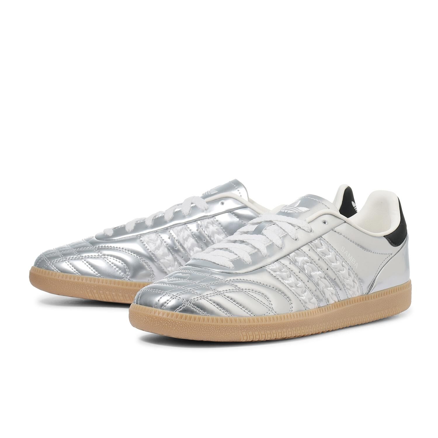 Adidas Originals Samba JP 日本限定 液態銀 愛心 白銀 德訓 復古鞋 HP7105