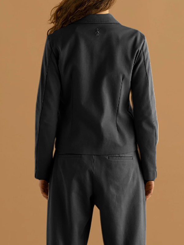 EUROPEAN 棉質西裝(黑)