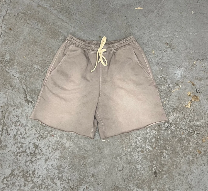 [現貨] MOOJIMOOJI SWEAT SHORTS | AGED TAUPE GREY