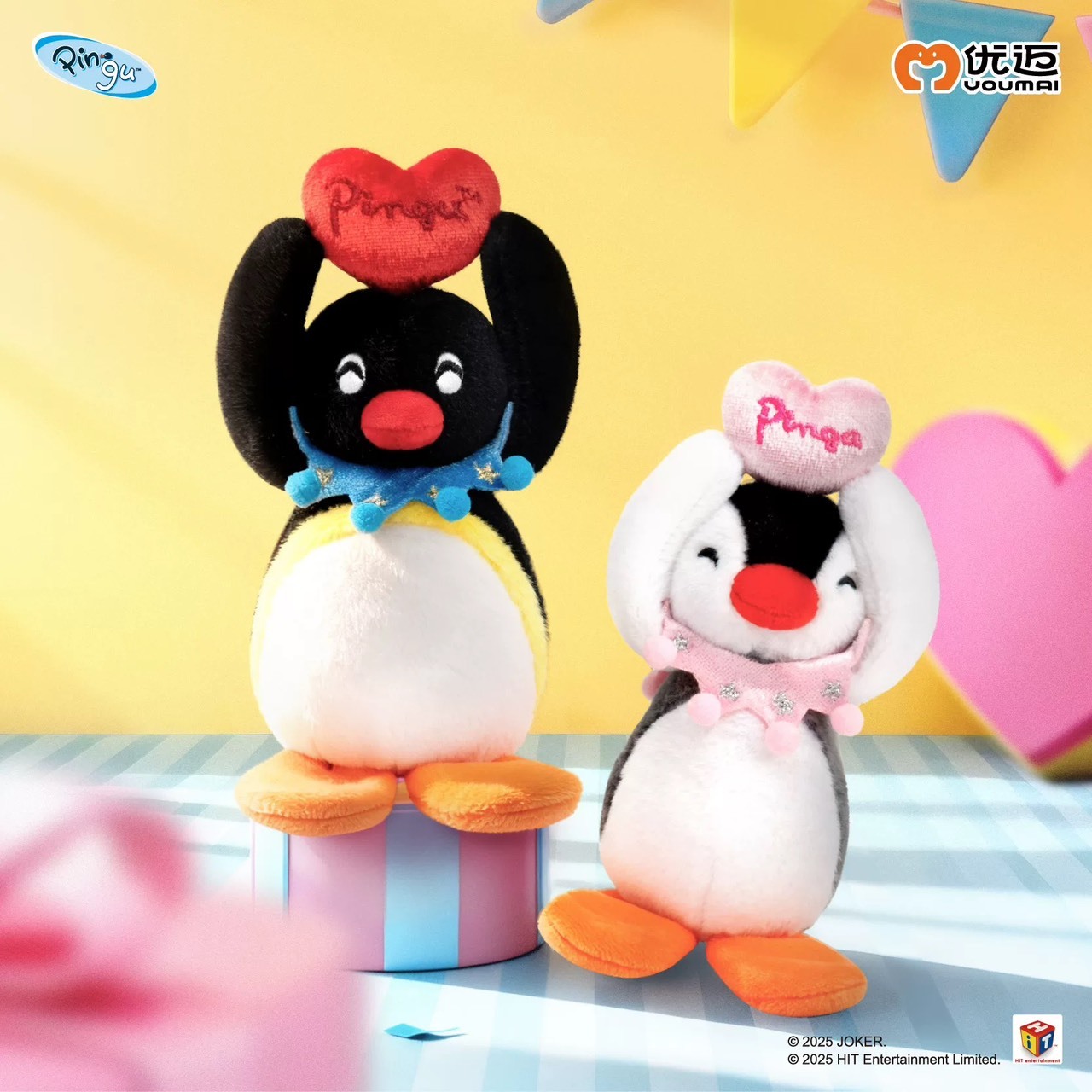 【Pingu】祝福禮物系列吊飾