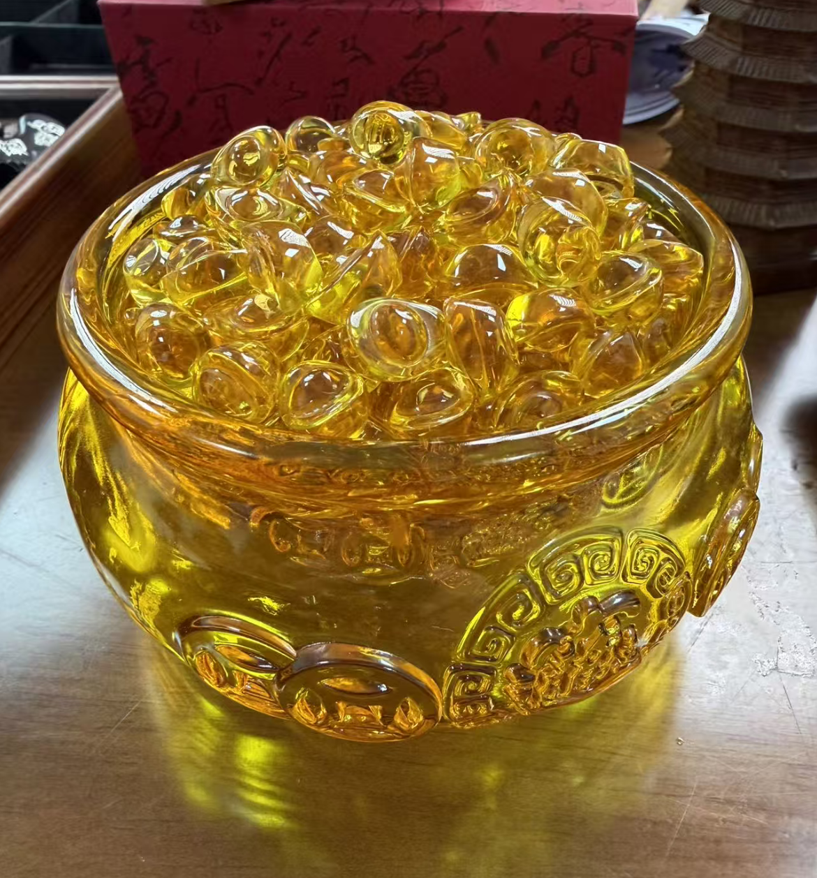 0105LH87-龍虎山DM-聚宝盆+金元宝一袋（A87）