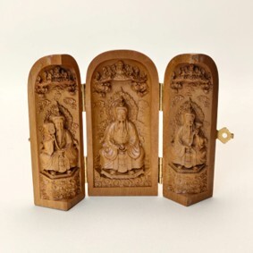 0105LH113-龍虎山DM-三清三開盒擺飾（A113）