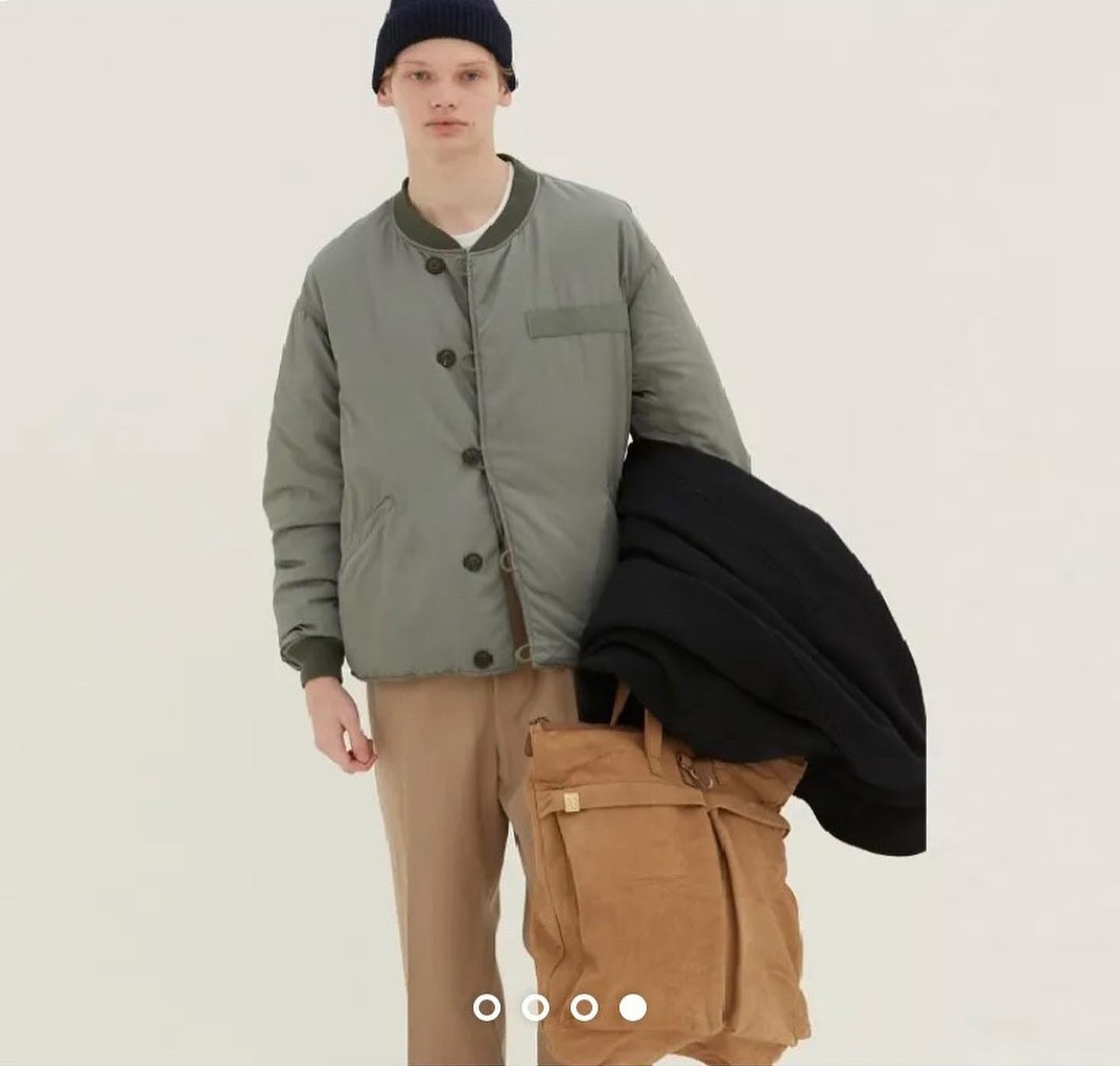 VISVIM CORPS DOWN JKT REVERSIBLE *NATURAL DYE 天然染 - OLIVE PRE ORDER ITEM (預訂中)