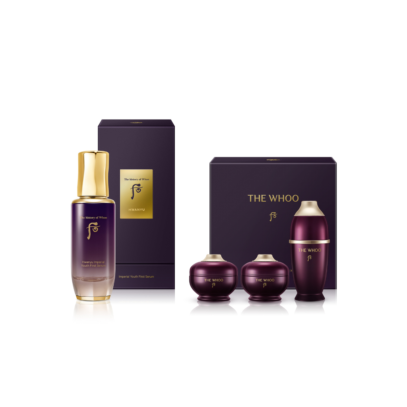 THE WHOO 還幼 凝顏本初肌底精華套裝