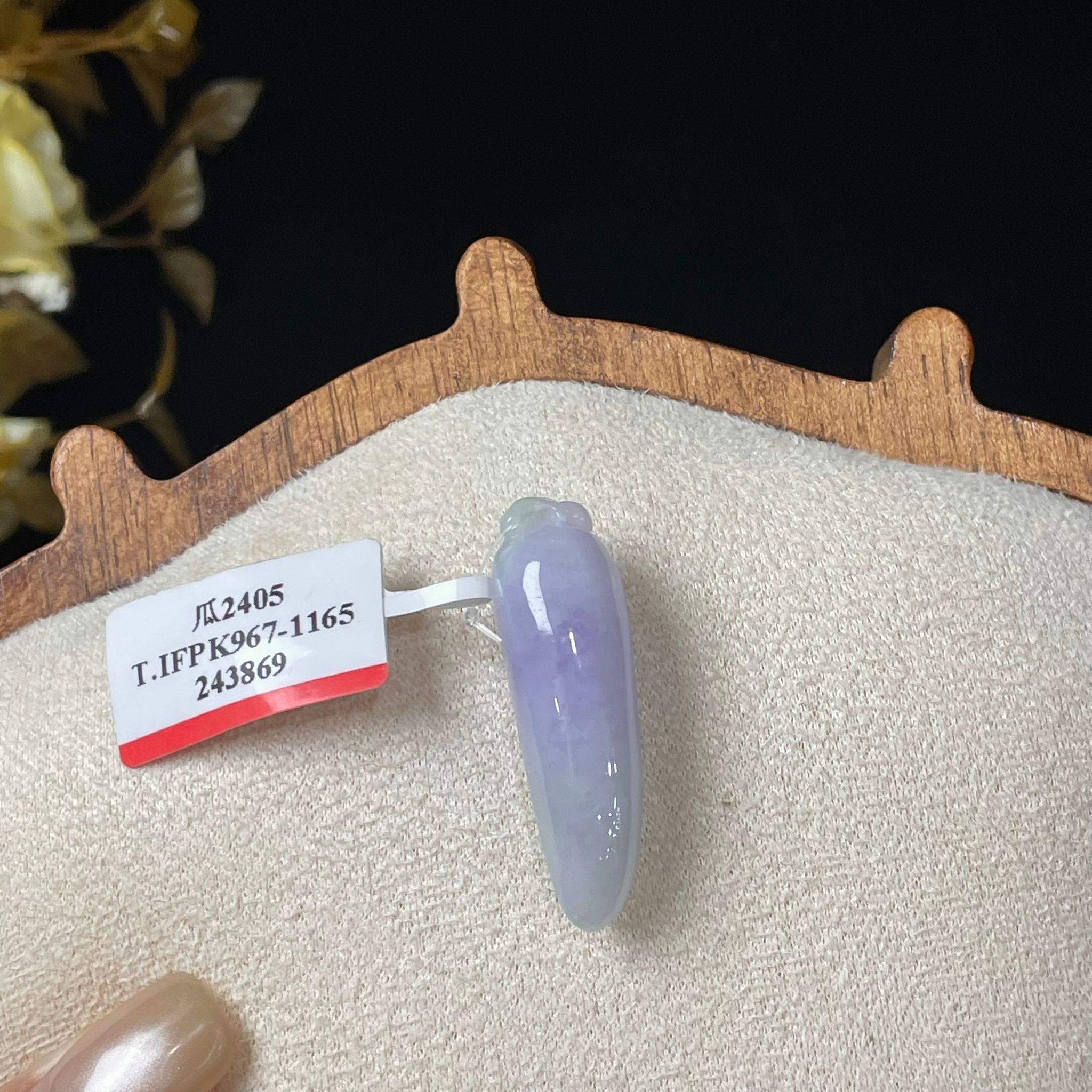 【直播】LL010522 翡翠冰春彩18k吊墜 (S8)