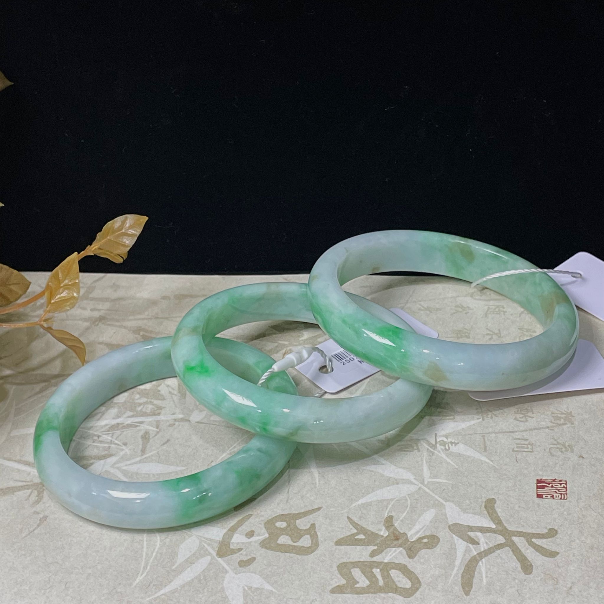 【直播】LL010527 可遇不可求飄綠手鐲 (BC1)