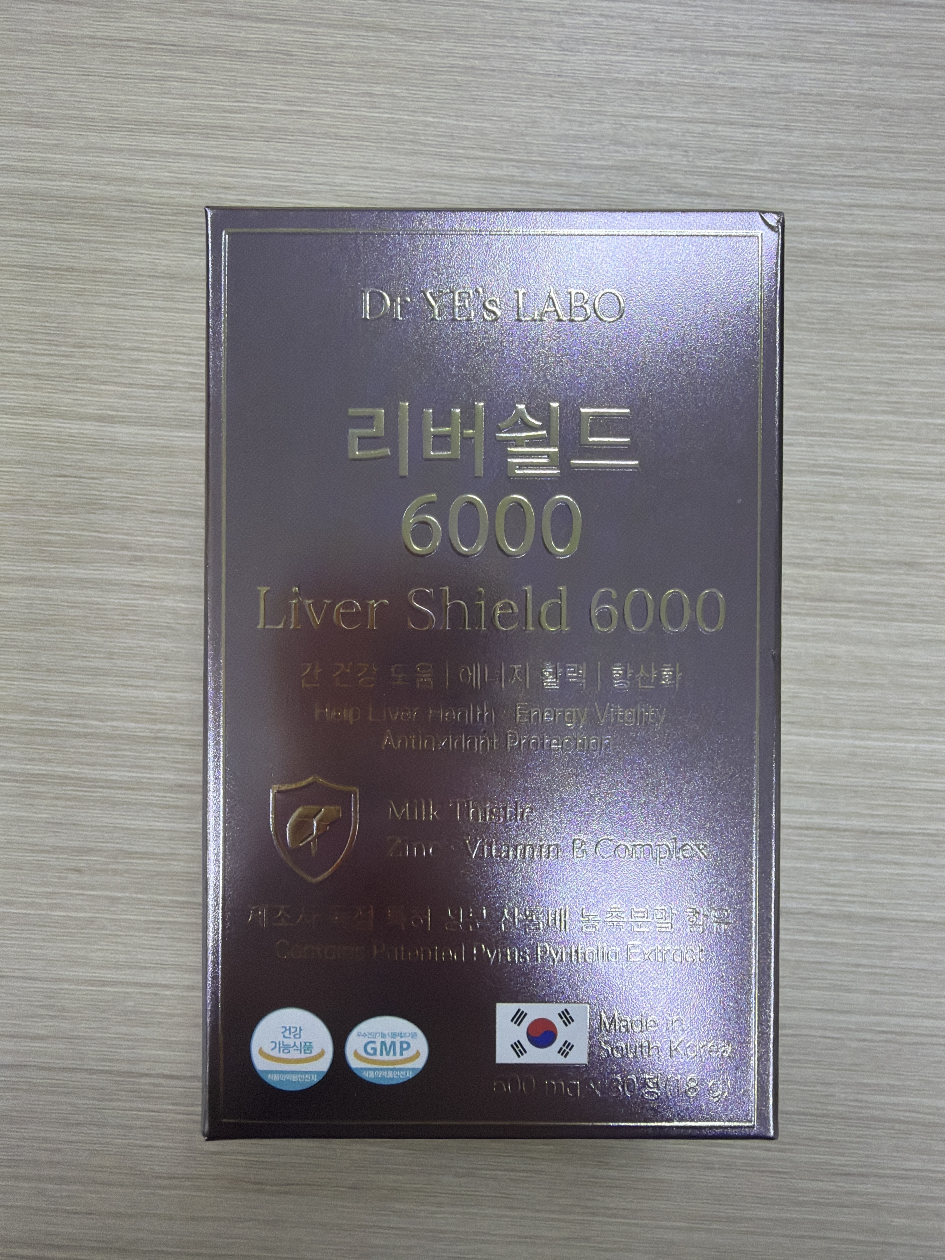 MK40 DR.YE's LABO  護肝盾 6000（Liver Shield 6000)  (600mg *30粒) (LA053)