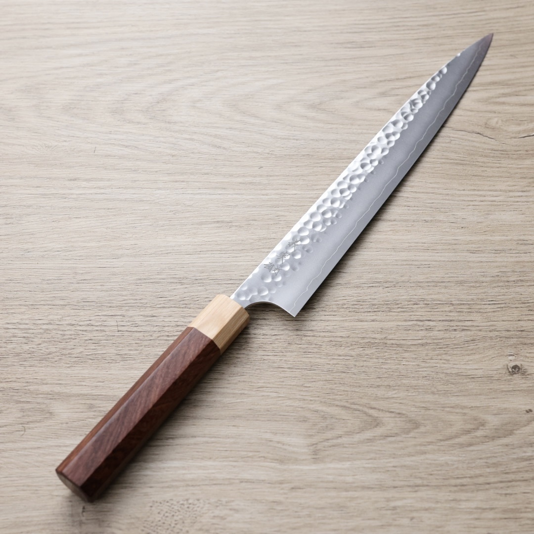 加藤義實 丸鎚目 筋引 270mm SG2粉末HSS鋼