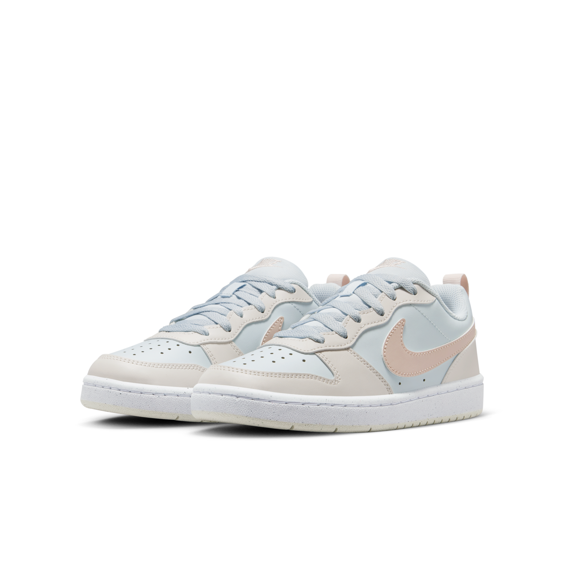 【逢甲FUZZY】Nike Court Borough Low GS "Light Blue Gray" 小Dunk 粉藍 DV5456-404