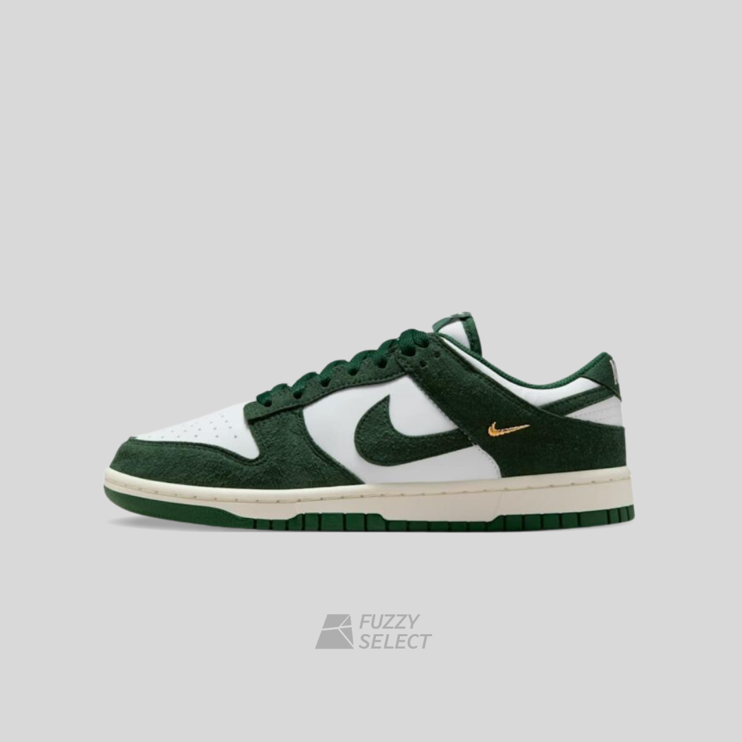 【逢甲FUZZY】W Nike Dunk Low "Gorge Green" 麂皮 森林綠 小金勾 IB4417-100