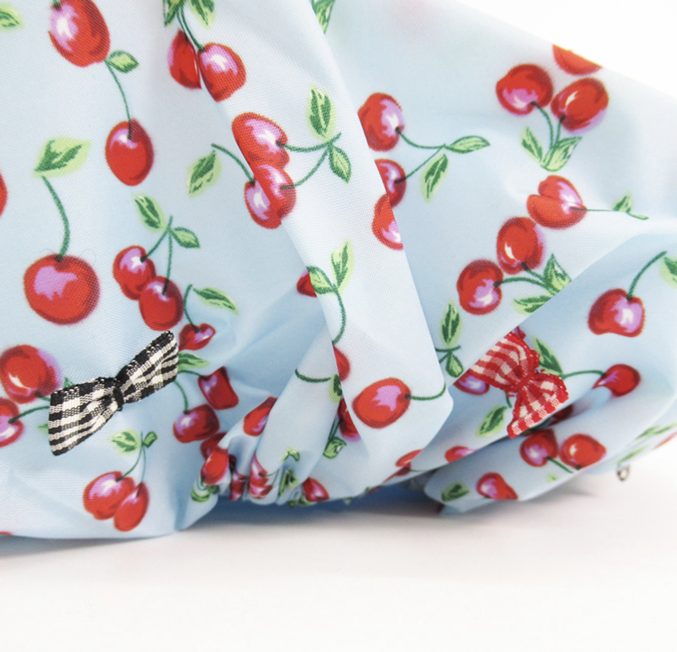 日本設計師系列尼龍cherry 絲帶浴帽