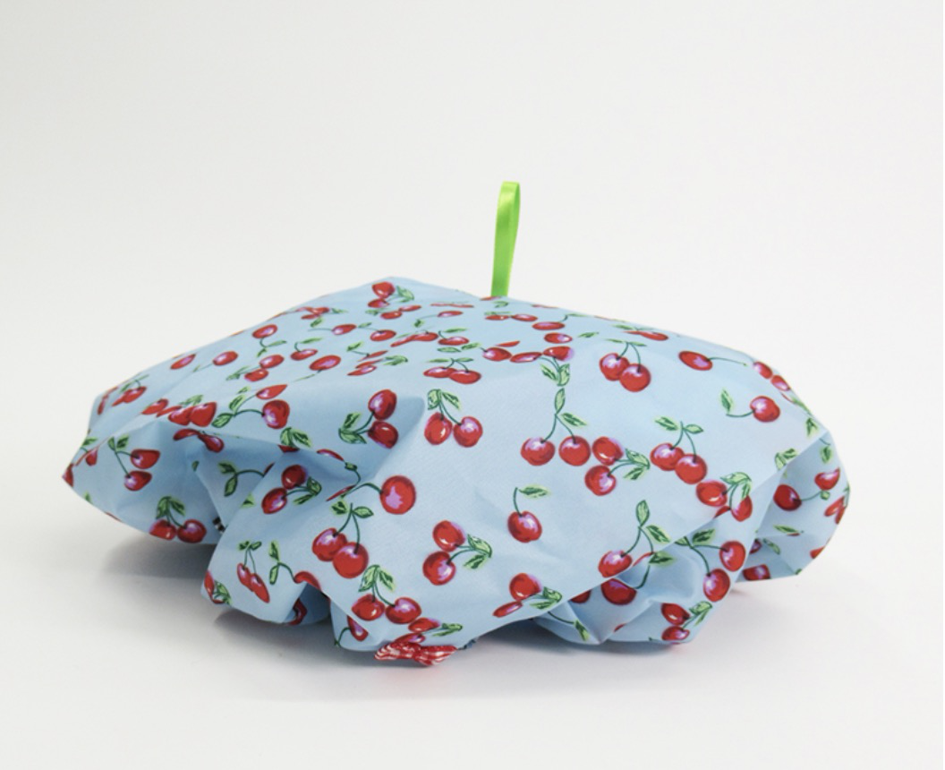 日本設計師系列尼龍cherry 絲帶浴帽