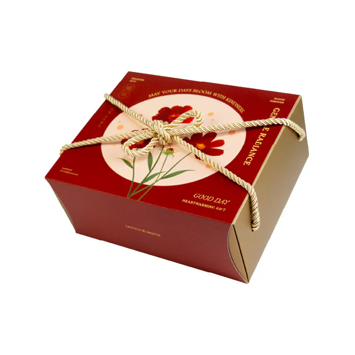 抽屜盒(大) 暖日花語(附繩) 10入/包 19*15.5*9*0.8cm【3A08-115505】