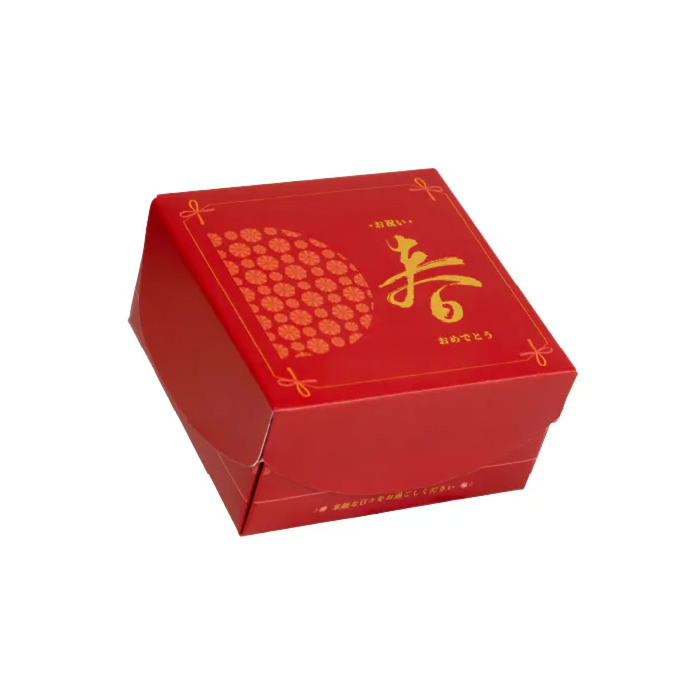 英式點心盒(S) 春喜滿盈 10入/包 9.5*9.5*5cm【3-2912202】