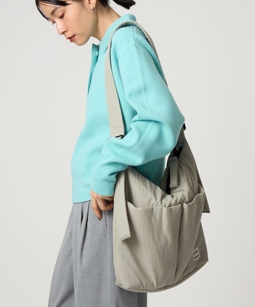 CITEN / Double Pocket One-Handle Tote Bag