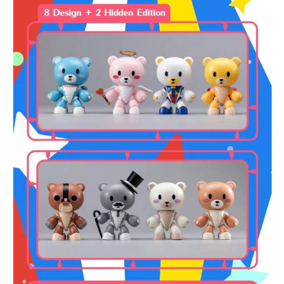 [PLABAKO] 熊霸一家 - 機動戰士高達 (盲盒)