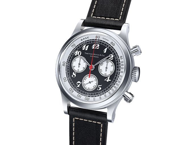 1960風格自動機械計時 - 2401SS2