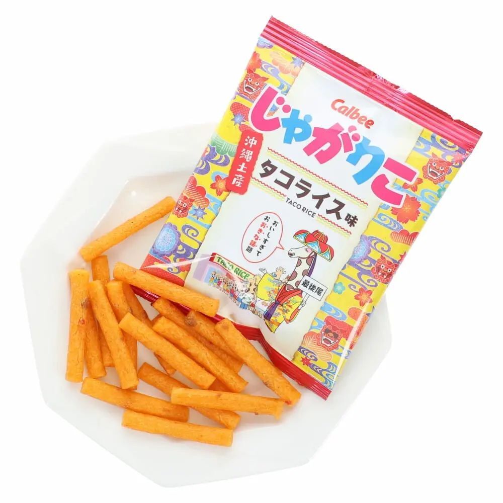 卡樂B - 沖繩限定 卡樂B 塔可飯風味薯條禮盒