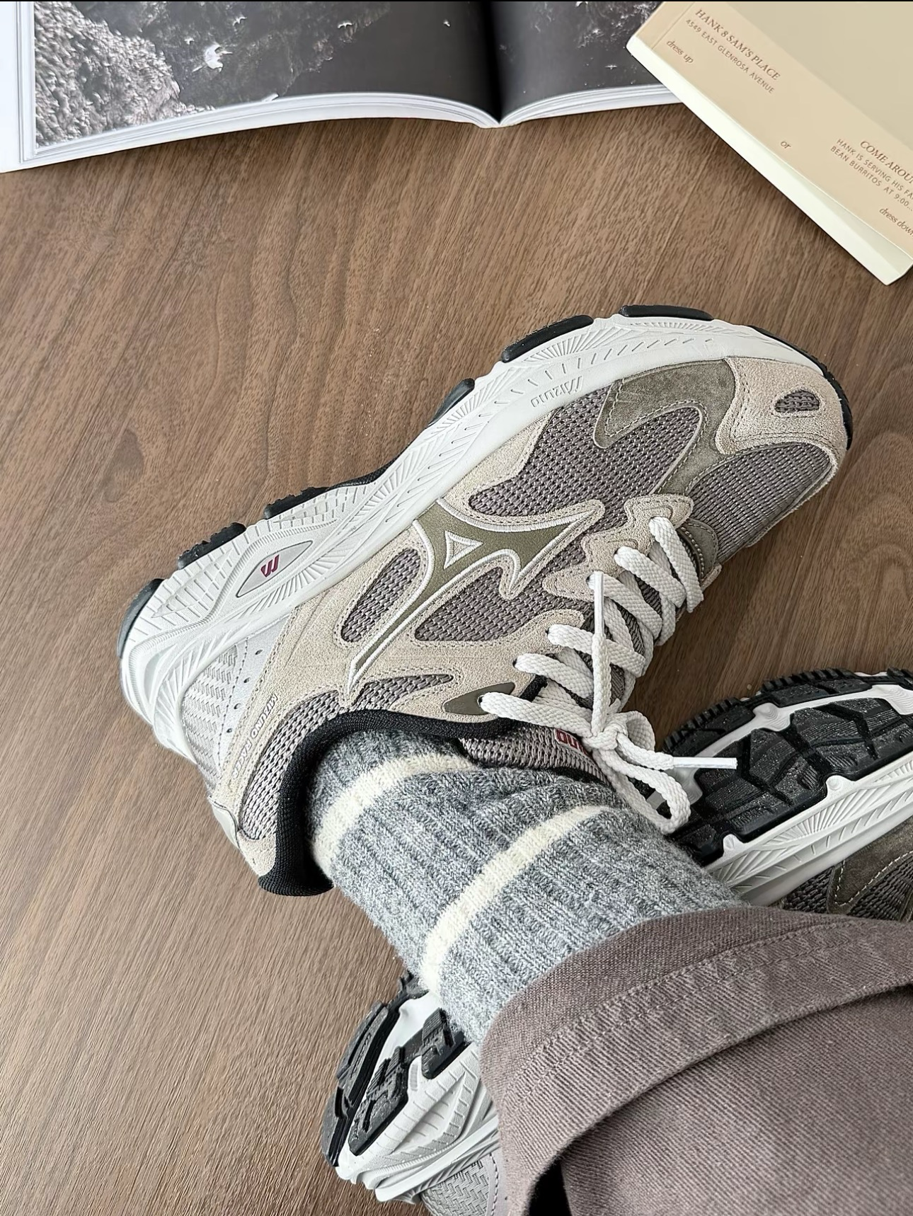 預訂| Mizuno Racer S 青木灰