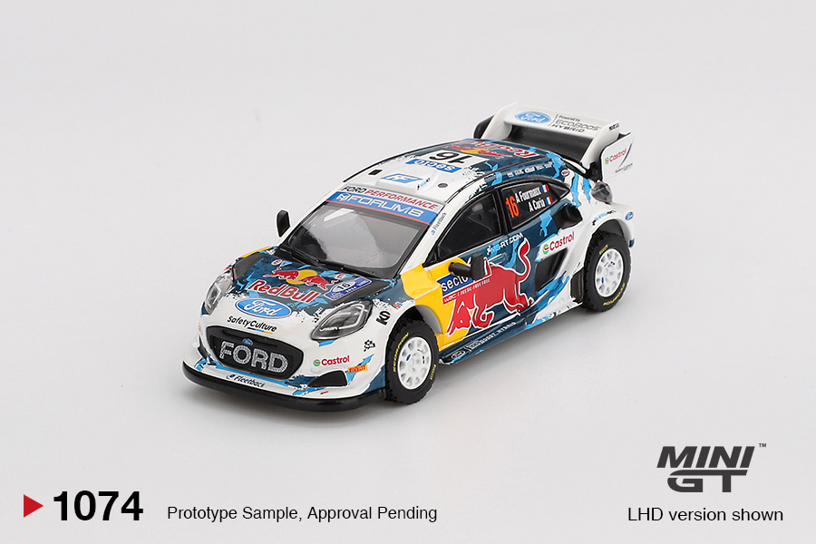 Mini GT 1/64 Ford Puma Rally1 #16 M-Sport Ford WRT 2024 Rally Finland 3rd Place