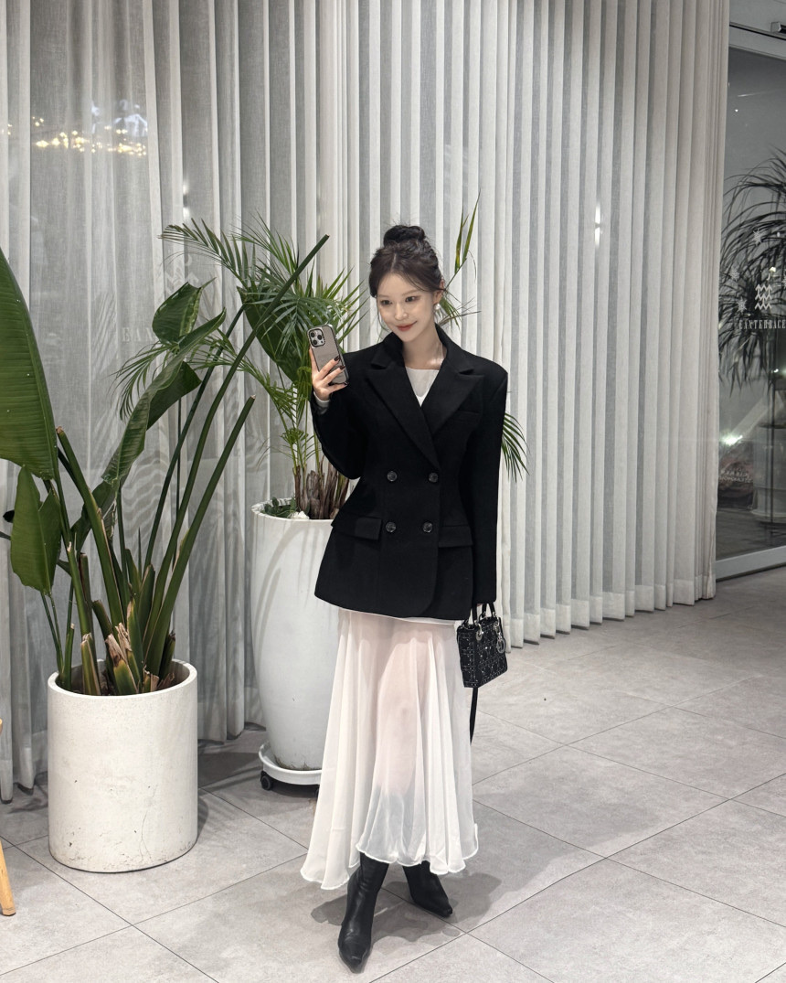 輕風覓心 (連衣裙+外套)