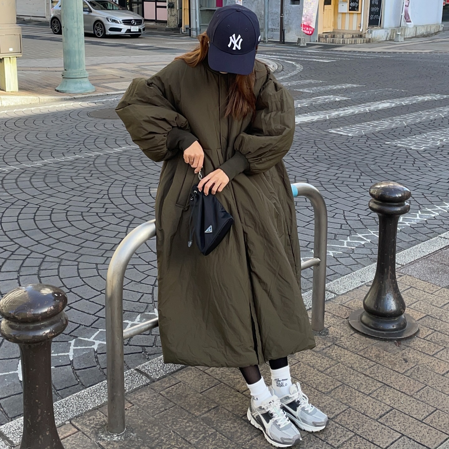 預購┃日牌 蓬蓬袖 尼龍 鋪棉 A字 MA-1 長版 外套