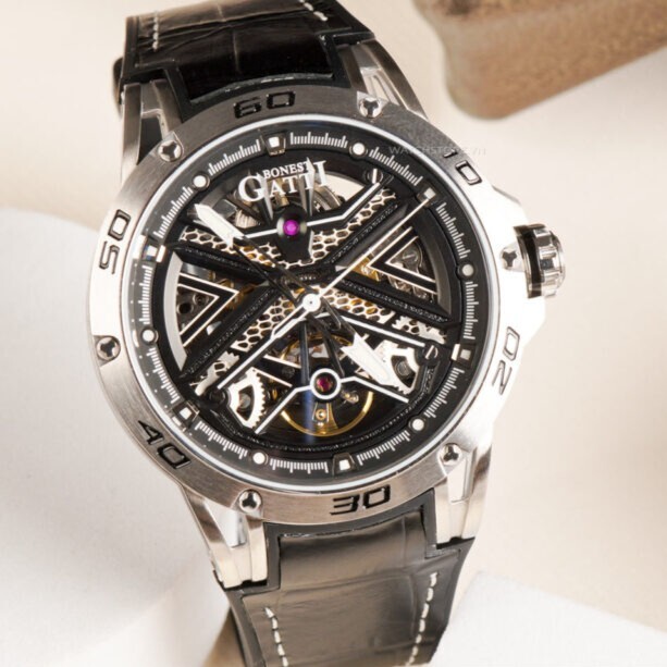 【Bonest Gatti】Space Exploration 太空探索系列 BG4601 X蜂巢 科幻 三針 大錶面 夜光 自動機械 男錶 手錶