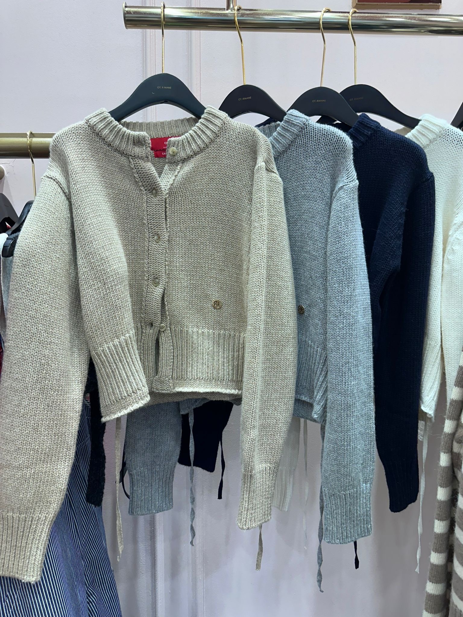 OT58 cashmere 5 羊毛20 胸44-56 長21.5 [一口價]