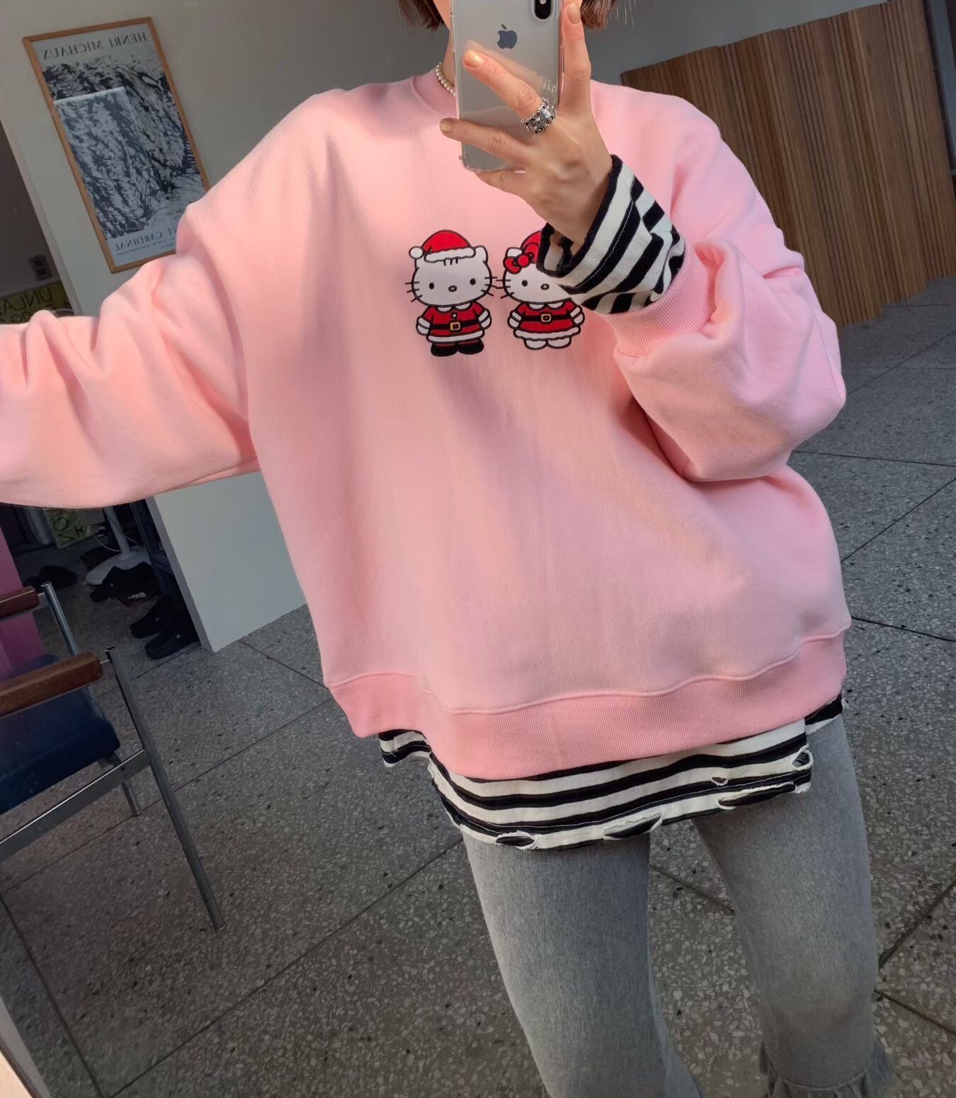 凱蒂貓刷毛衛衣