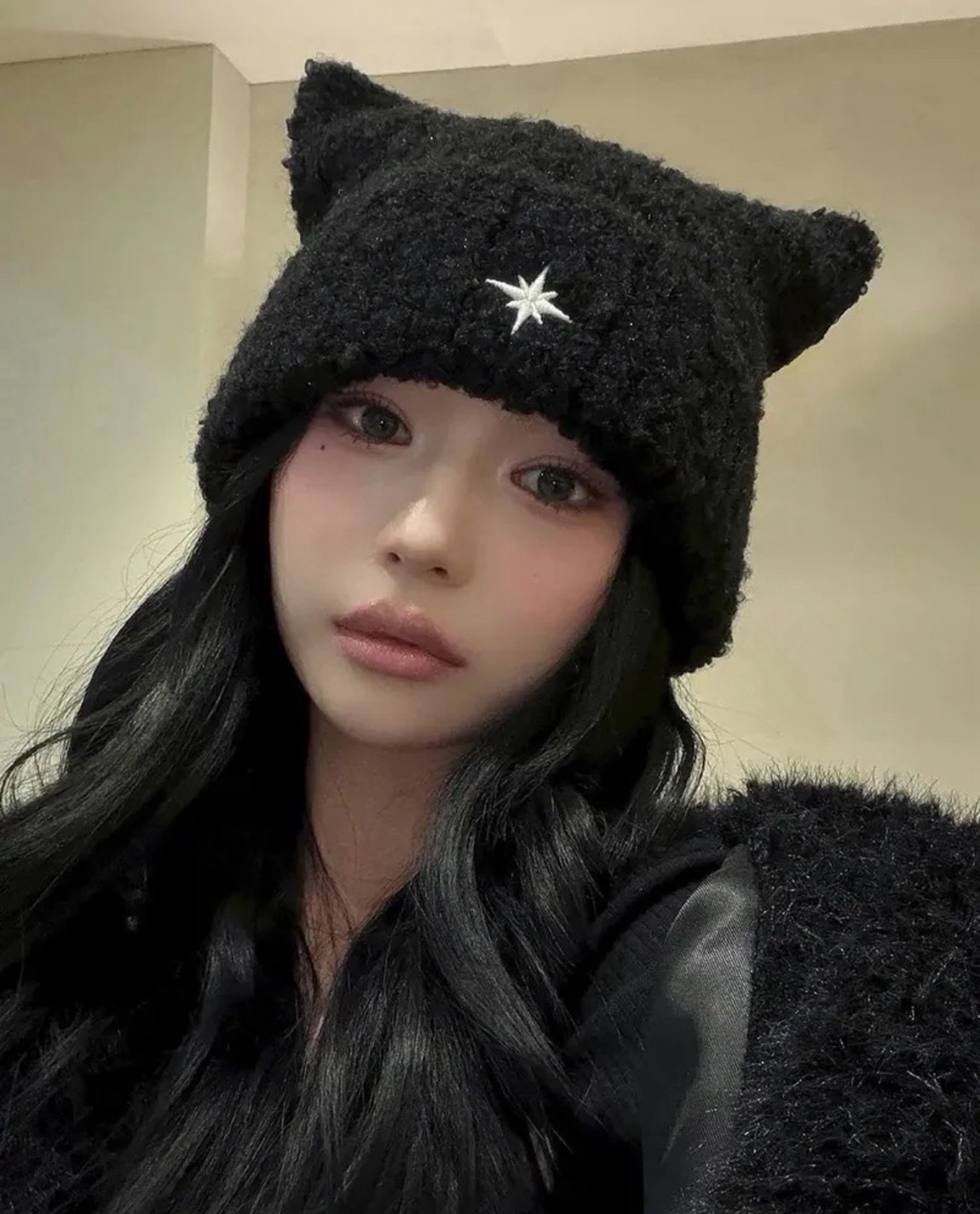 韓系 NOMBRE 貓耳帽 三色