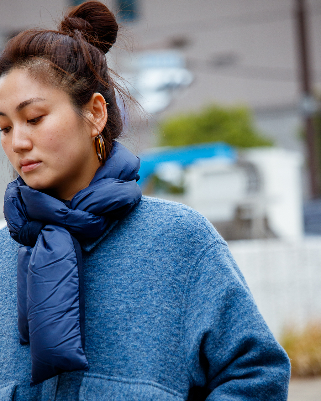 『代購+現貨商品』2025AW nanamica Down Muffler 保暖 圍巾 3色 現貨 S25FK056