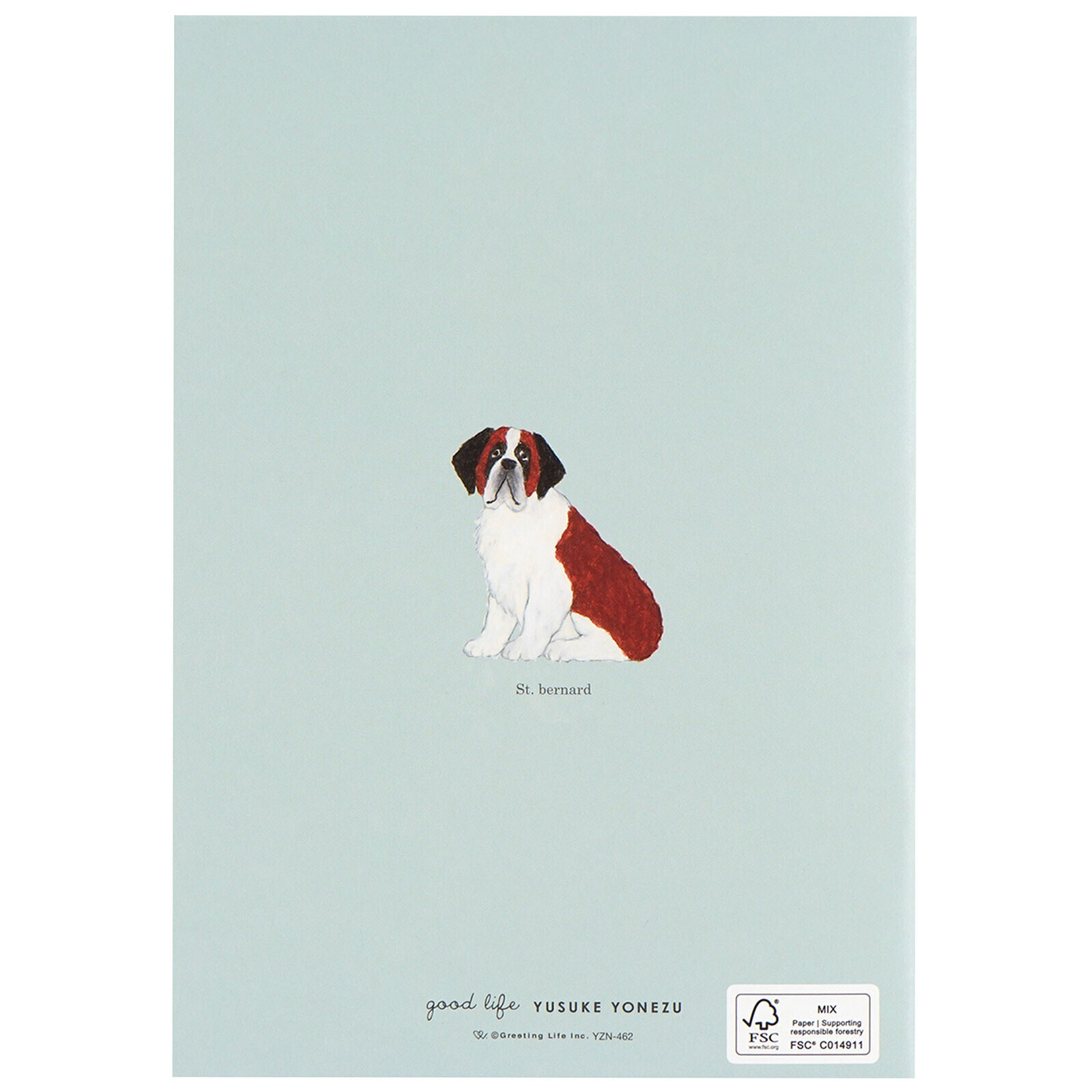 米津祐介_貓2 A5方格筆記本｜日本Greeting Life