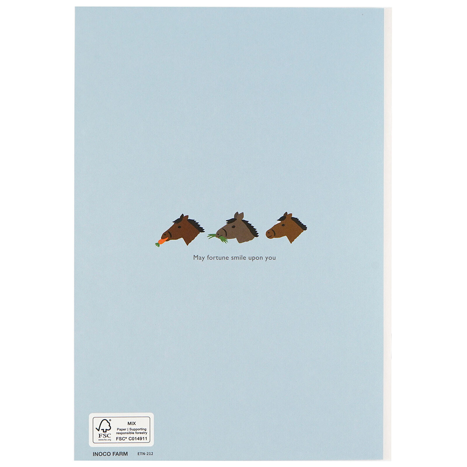 賽馬 A5方格筆記本｜日本Greeting Life