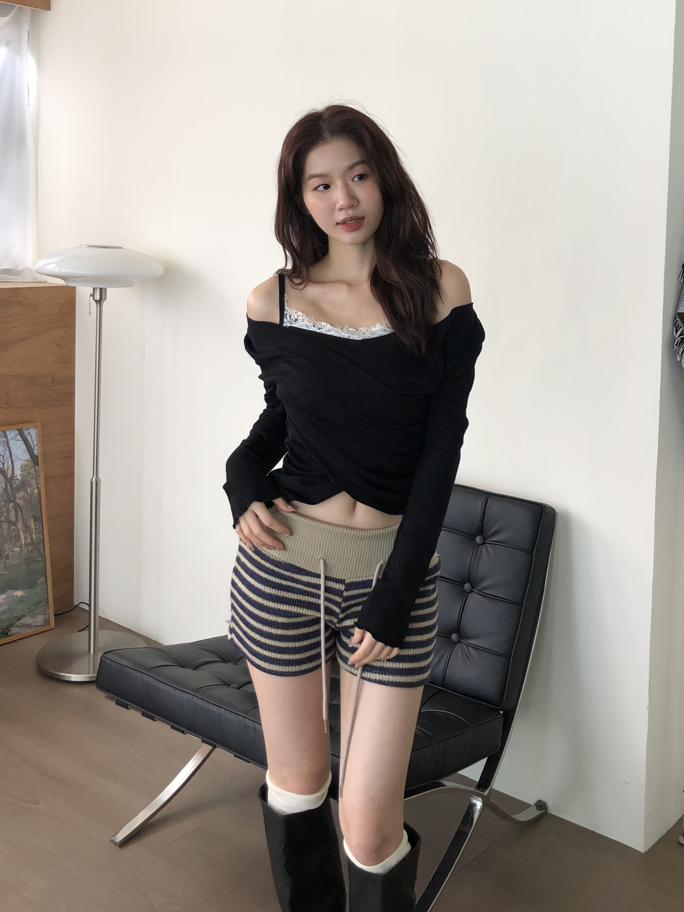 Need Wrap Tee #上衣