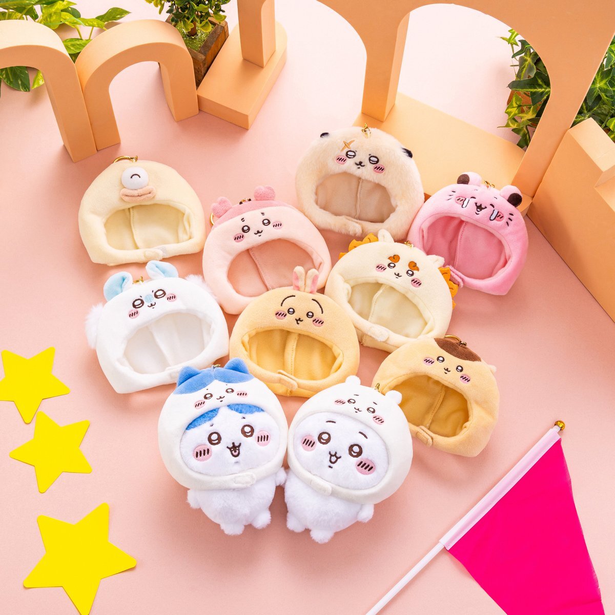 現貨-Chiikawa Park限定 頭套匙扣-