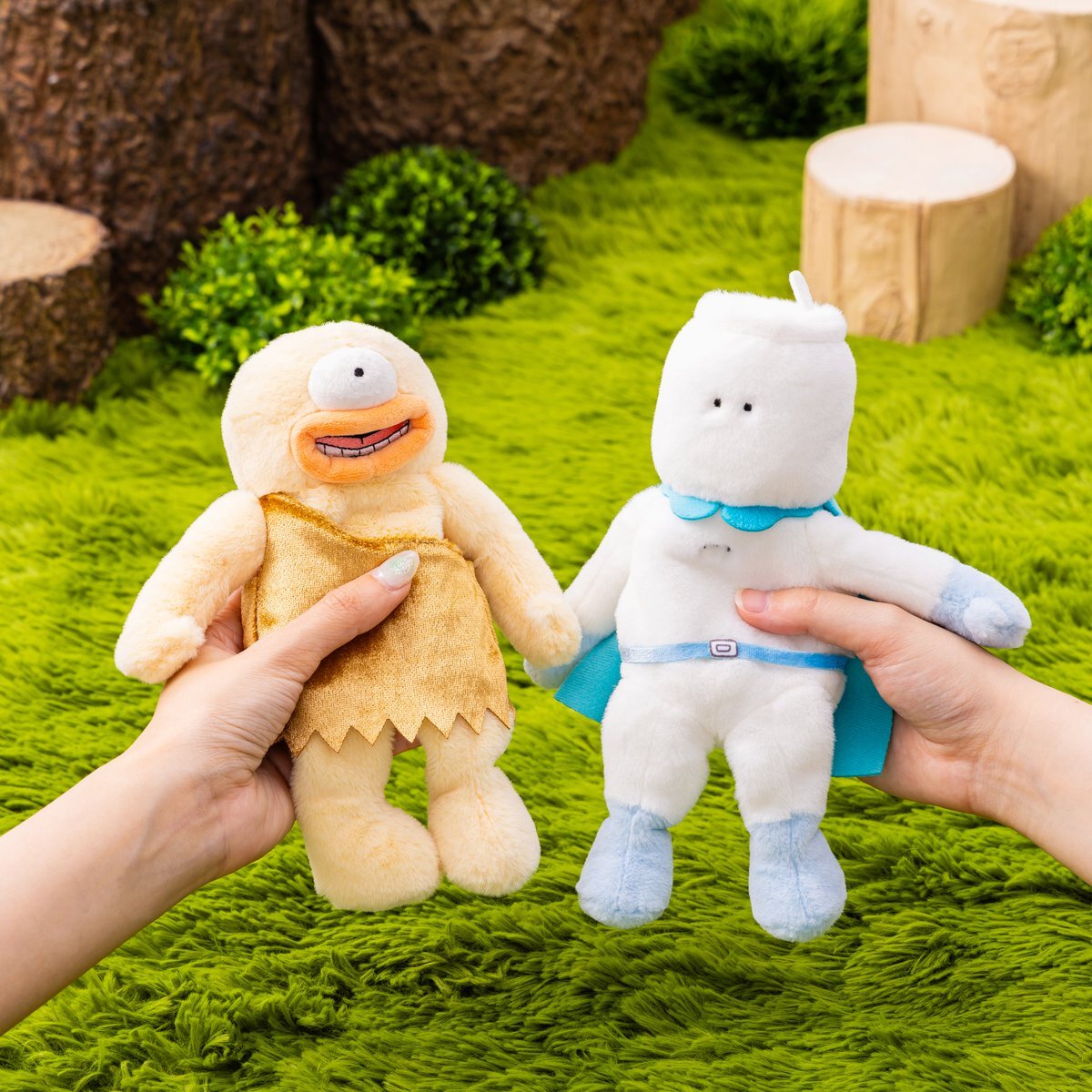 現貨-Chiikawa Park限定 Ode/酸奶超人 豆袋公仔-