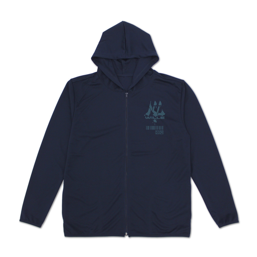 Cospa 011926 WILLE＆KREDIT 薄手ドライパーカー [EVANGELION] BLACK