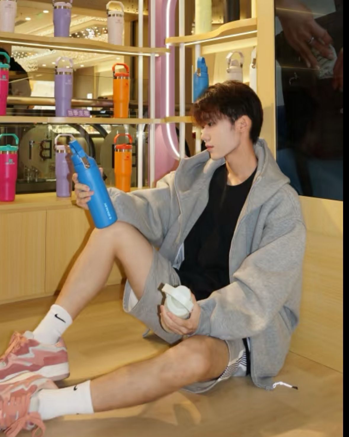 【預購】Stanley IceFlow™ H010502 水樽16oz （藍色）