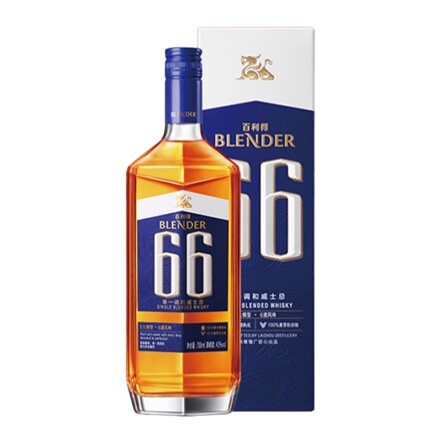 百利得66 Single Blended Whisky 700ml