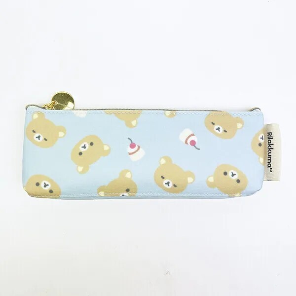 Rilakkuma Basic Face Slim Pouch