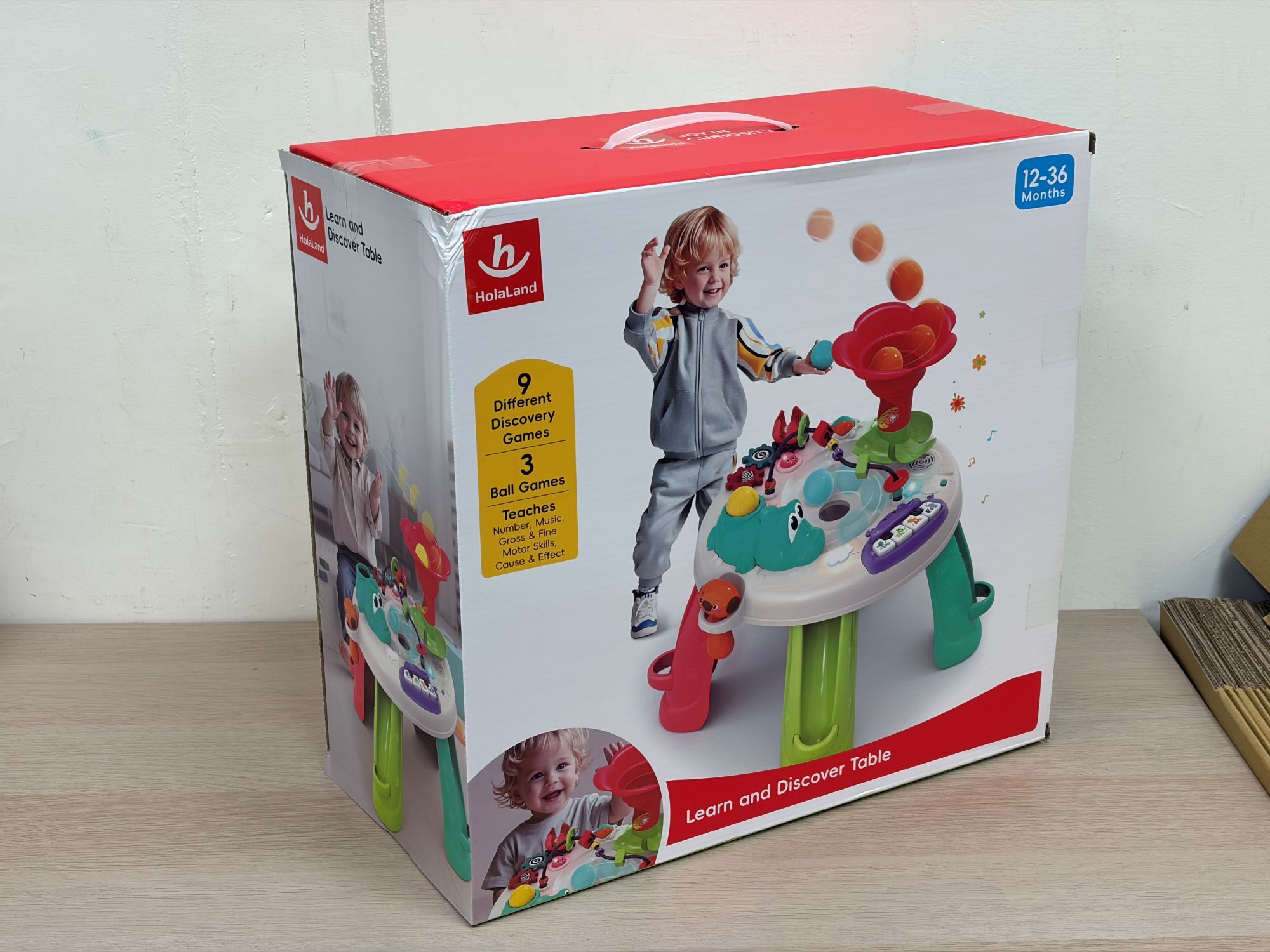 HolaLand歡樂島   叢林滾球遊戲桌 (新品 盒損)