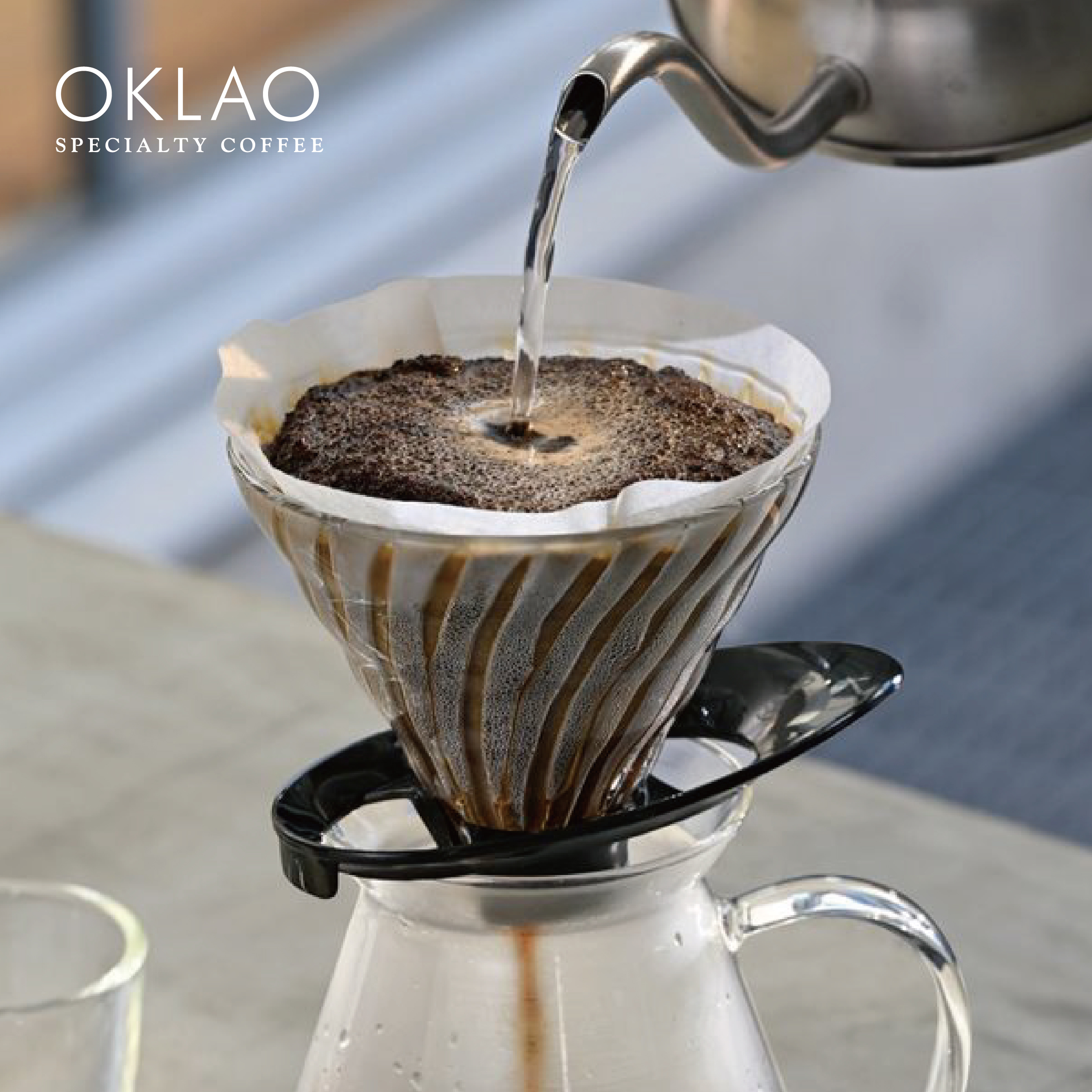 Hario VDGR02B 玻璃濾杯2-4人/黑色