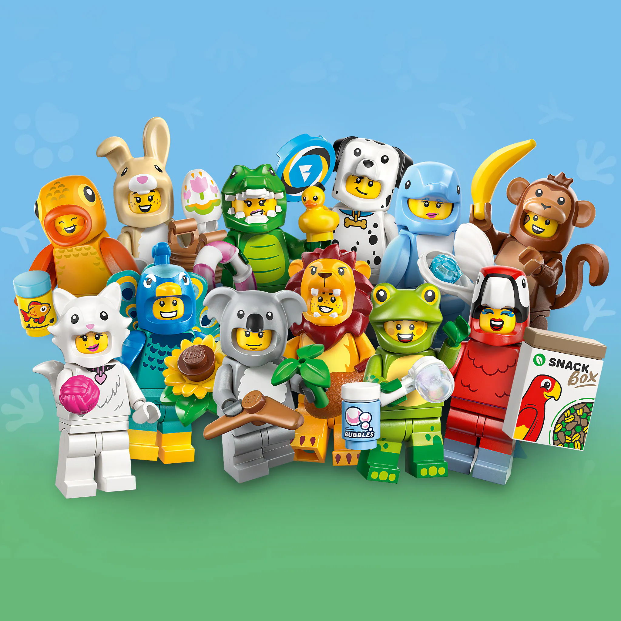 LEGO 71051 Minifigures 第 28 代-動物 Set of 12