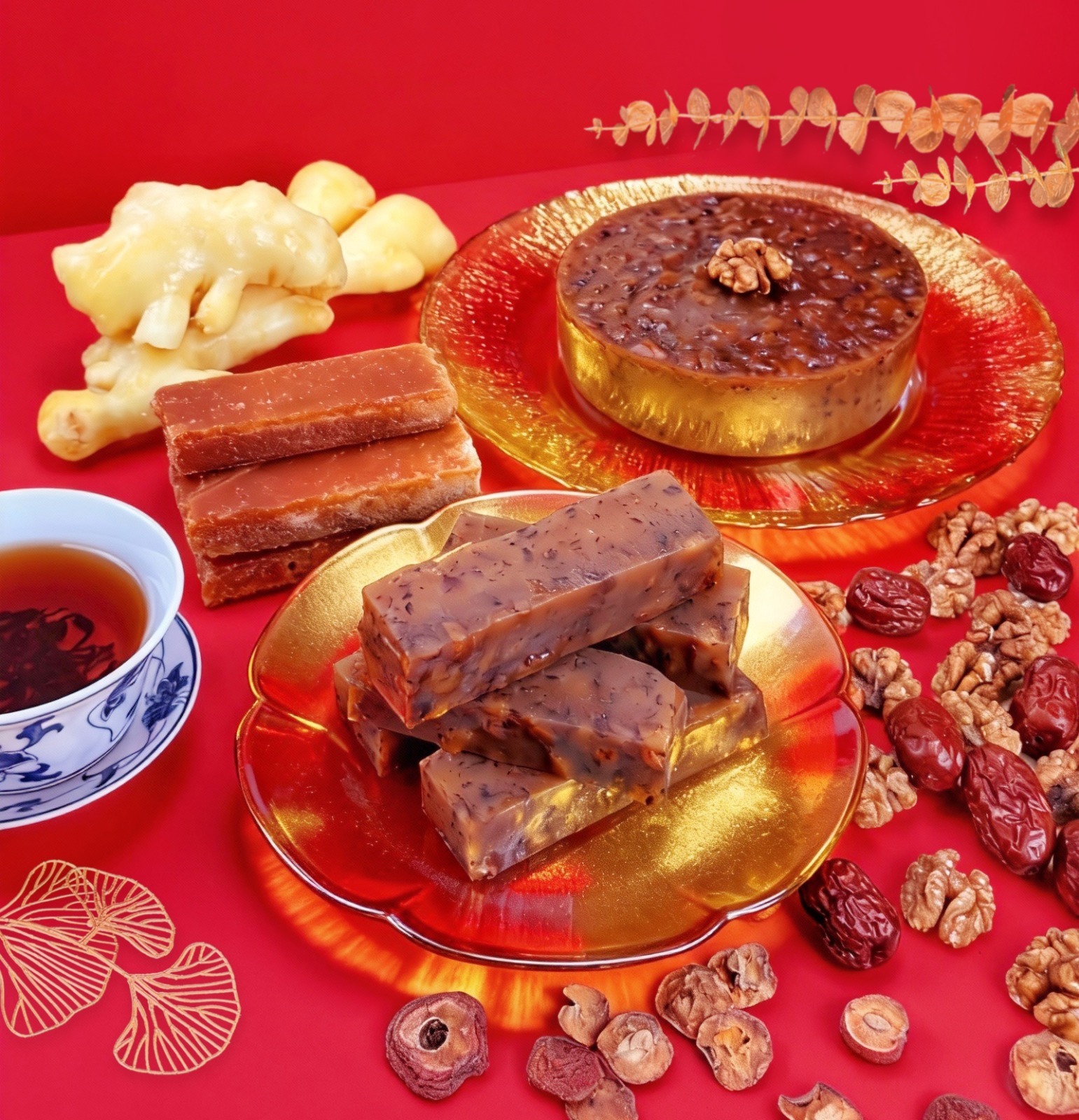 賀年臻品🌟【核桃紅棗糕】1000g