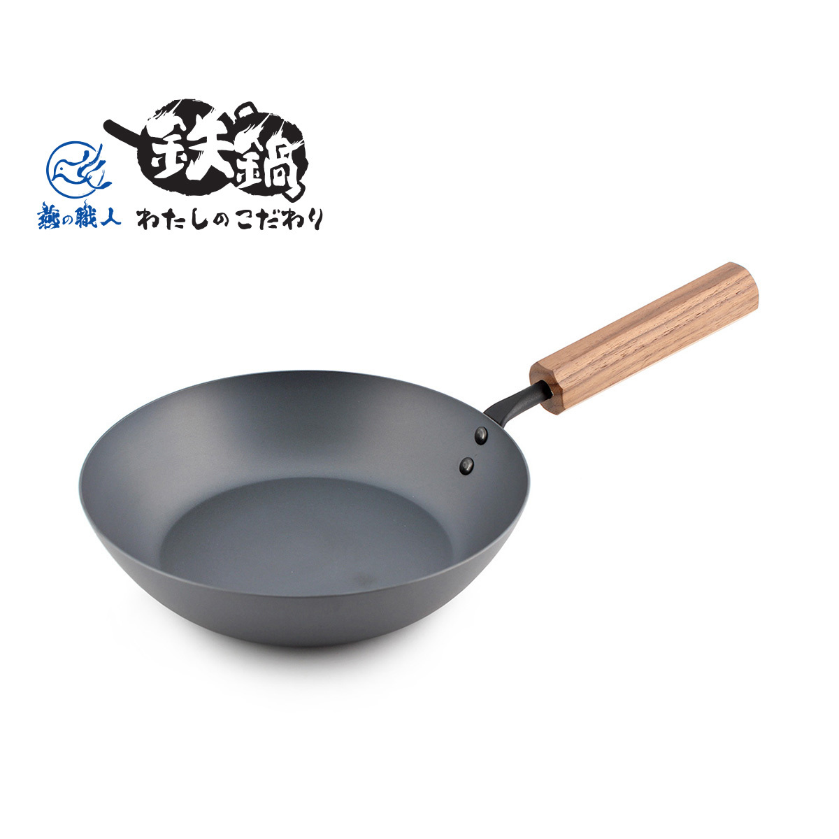 日本田邊金具 20cm單柄窒化鐵煎鍋 -WK-TN-5199